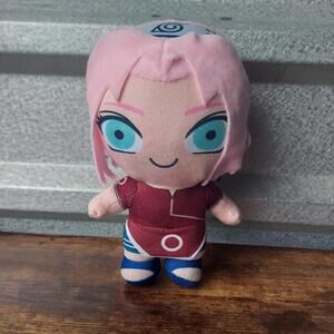 Naruto Sakura 8" Toy Factory Plush VIZ Media Anime